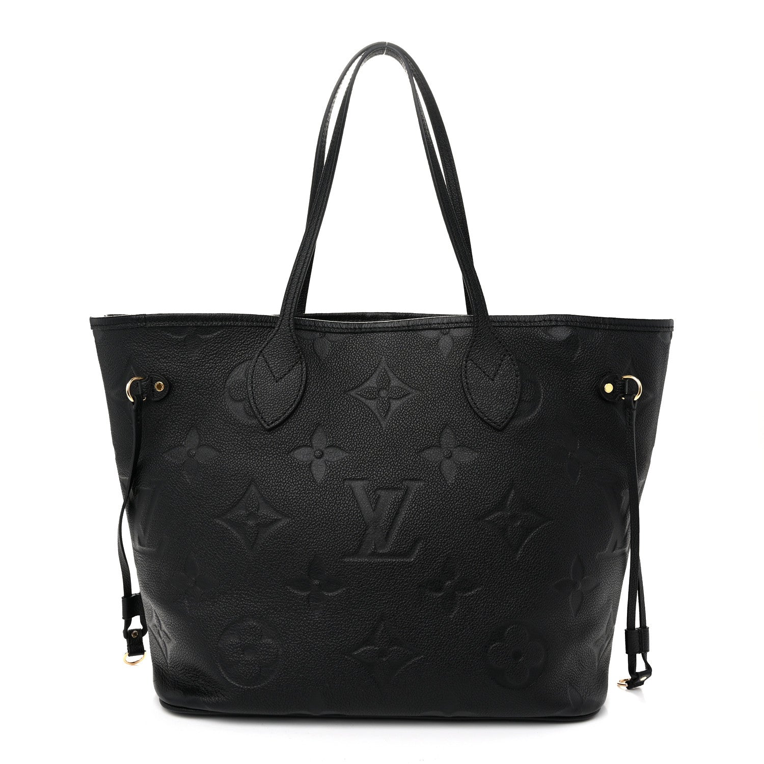 Louis Vuitton Empreinte Monogram Giant Neverfull MM Black 1 of 10