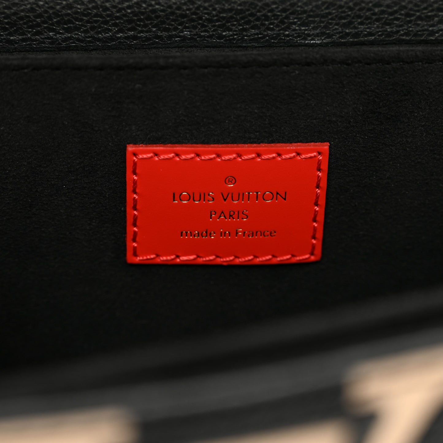 Empreinte Monogram Giant Crafty Pochette Metis Black Creme