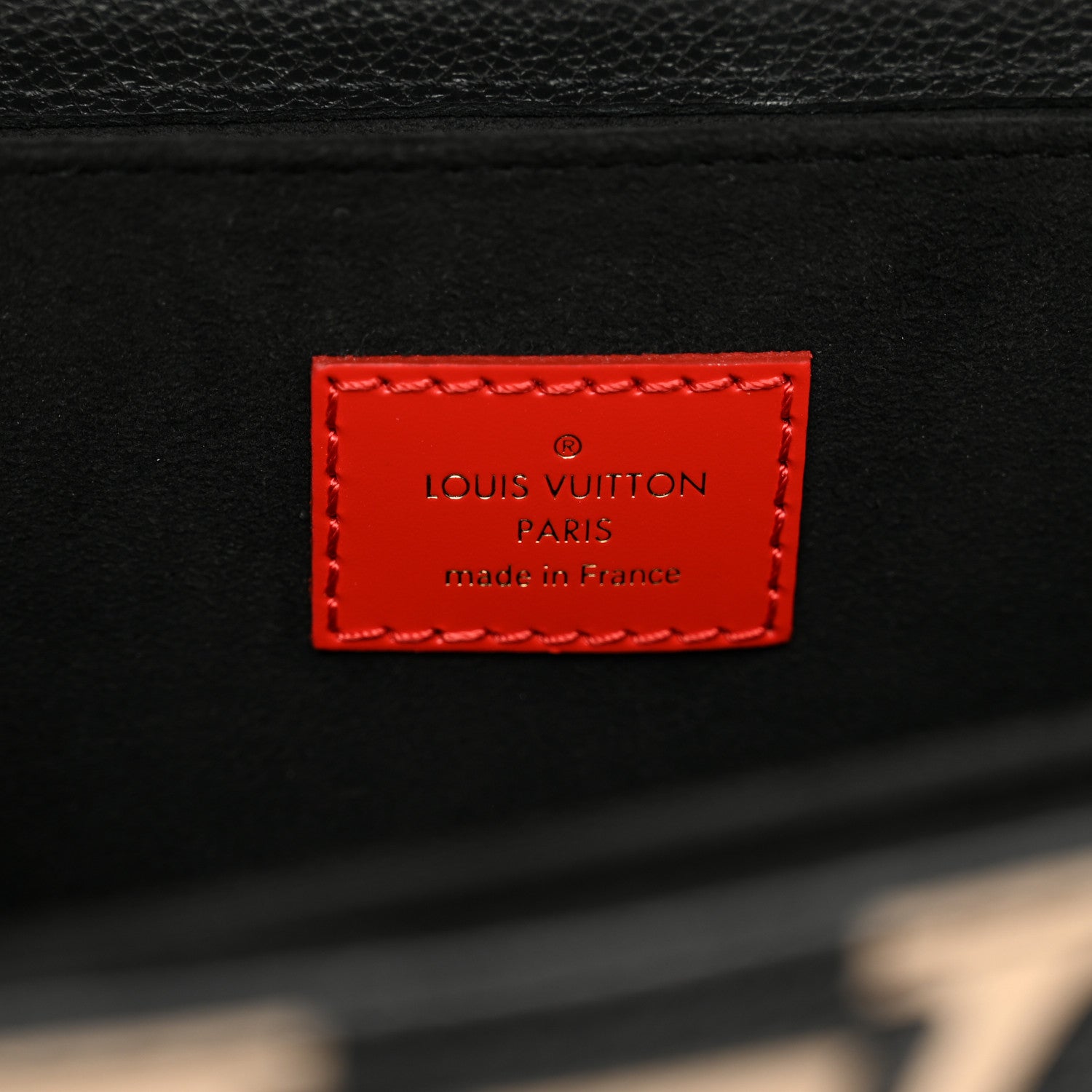 Louis Vuitton Empreinte Monogram Giant Crafty Pochette Metis Black Creme 7 of 9