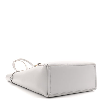 Givenchy Calfskin Voyou Small North South Tote  Light Grey 4 of 9
