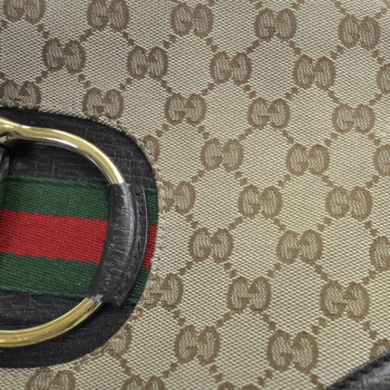 Monogram Hasler Shoulder Bag Ebony