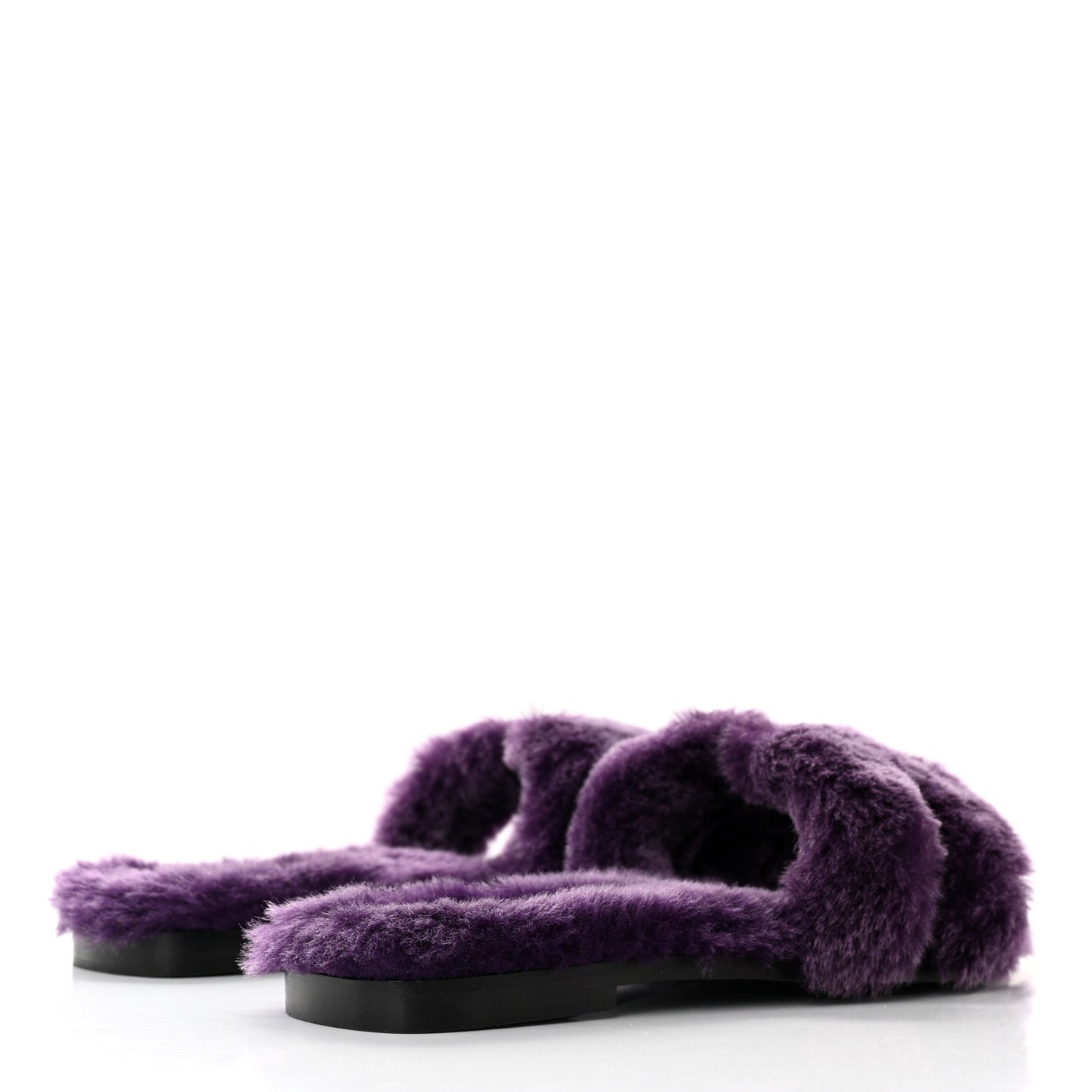 Woolskin Oran Sandals 38.5 Violet Fonce