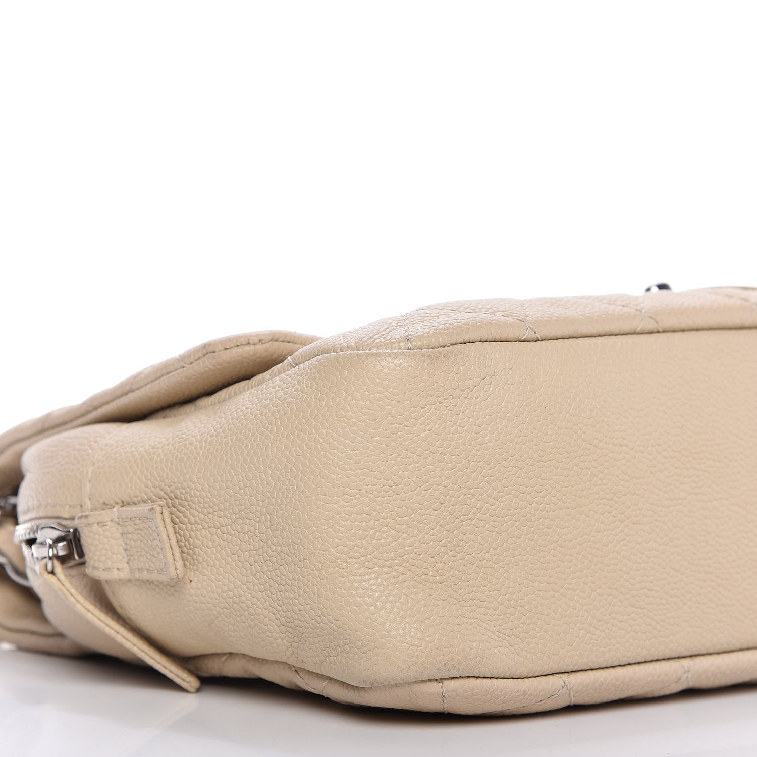 Chanel Caviar Quilted Jumbo Easy Flap Beige 6 of 14