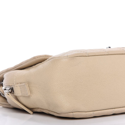 Chanel Caviar Quilted Jumbo Easy Flap Beige 6 of 14