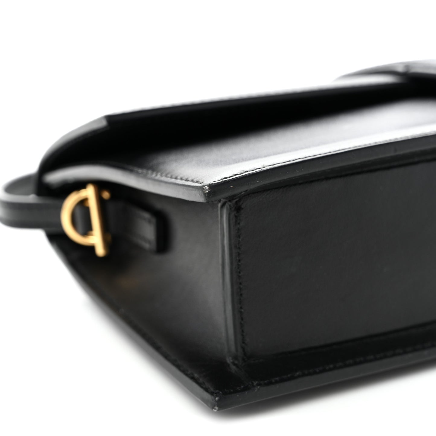 Smooth Calfskin Le Grand Bambino Long Black