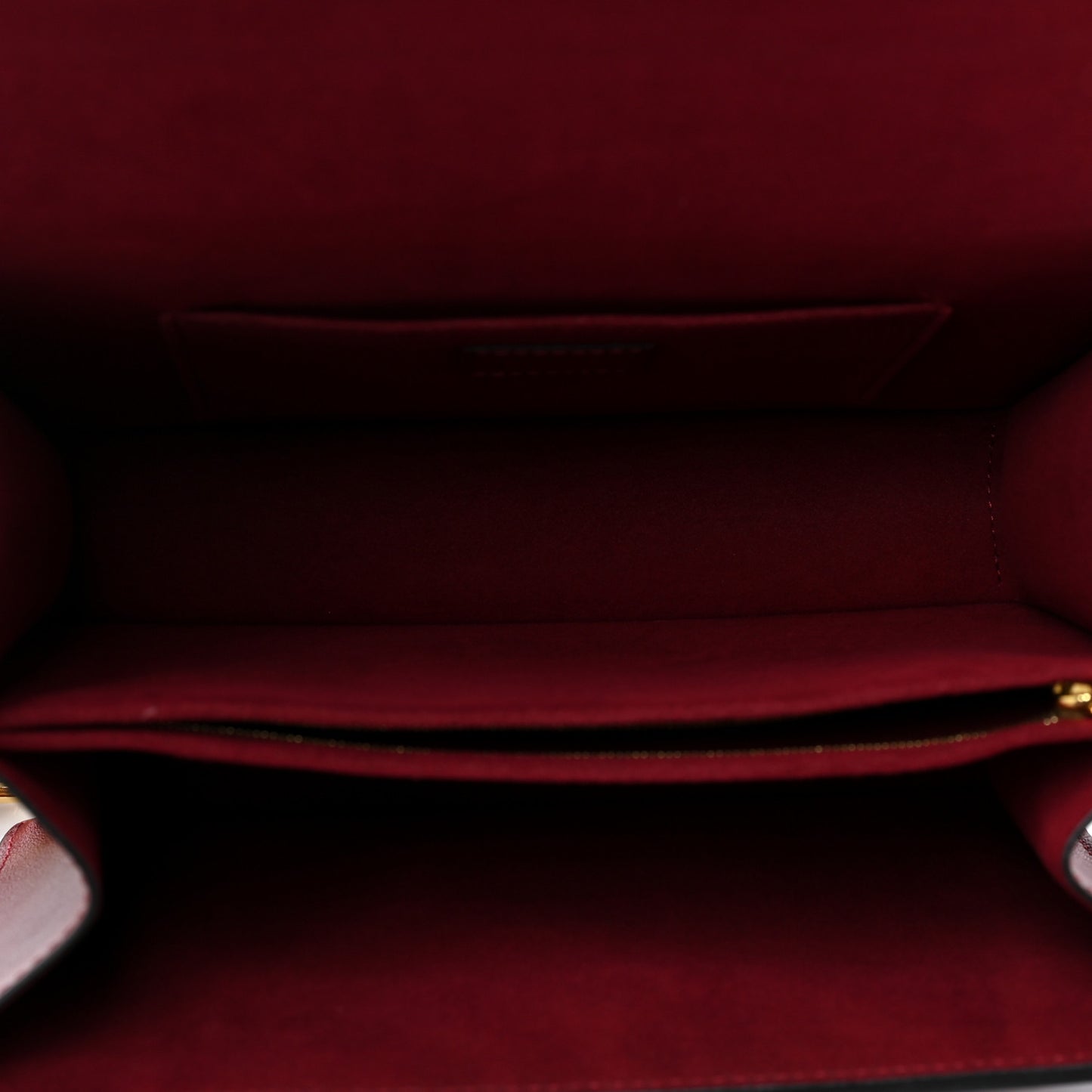 Smooth Calfskin Dauphine MM Cherry Berry