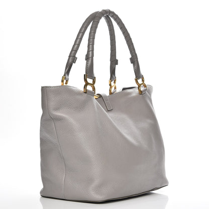 Chloe Calfskin Large New Marcie Tote Cashmere Grey 3 of 8