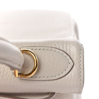 Hermes Taurillon Clemence Kelly Retourne 28 Craie 34 of 46