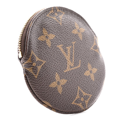 Louis Vuitton Monogram 2019 Christmas Animation Round Coin Purse Blue 3 of 8