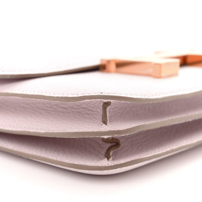 Hermes Chevre Mysore Constance 18 Mauve Pale 9 of 12