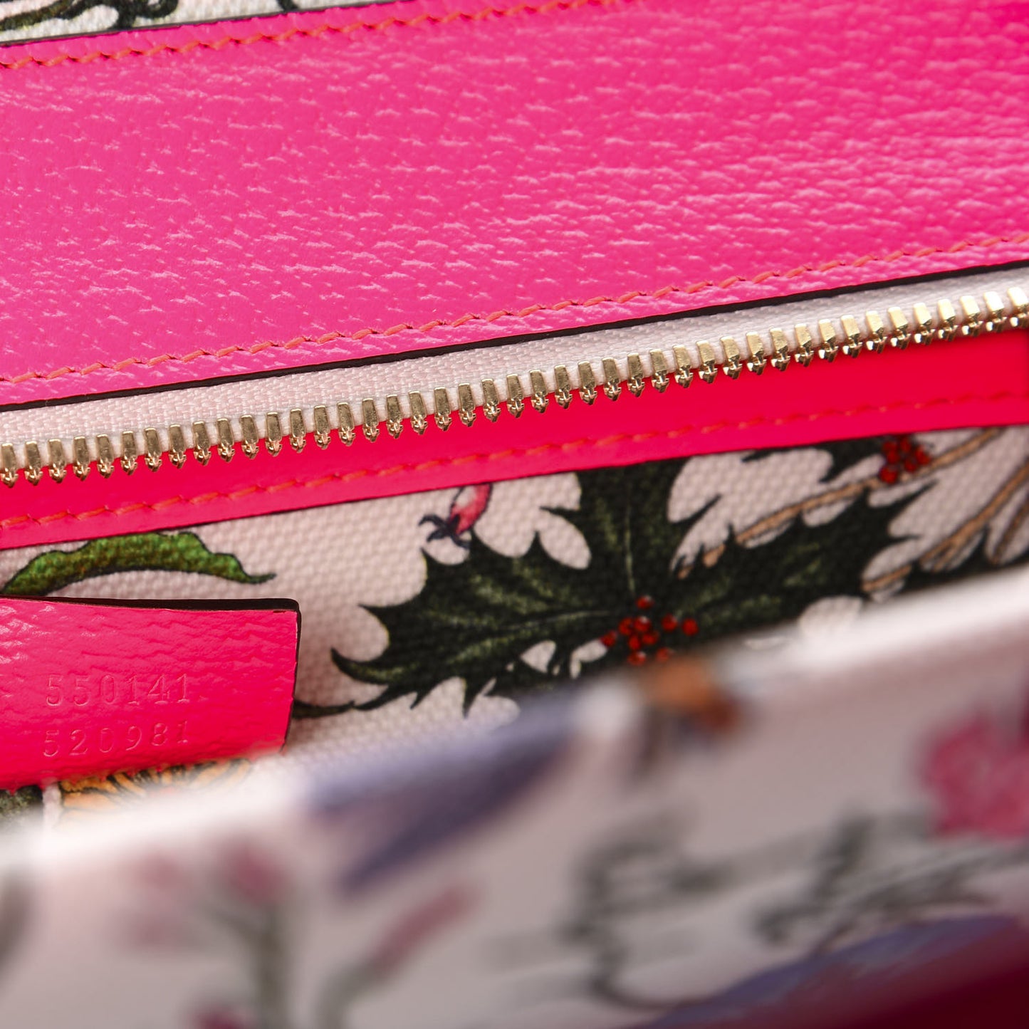 Canvas Medium Flora Tote Fuchsia