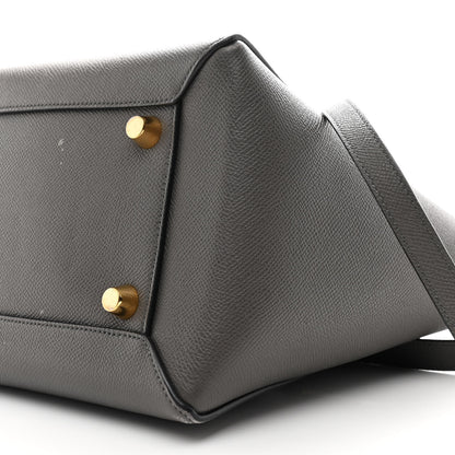 Celine Grained Calfskin Mini Belt Bag Grey 9 of 10