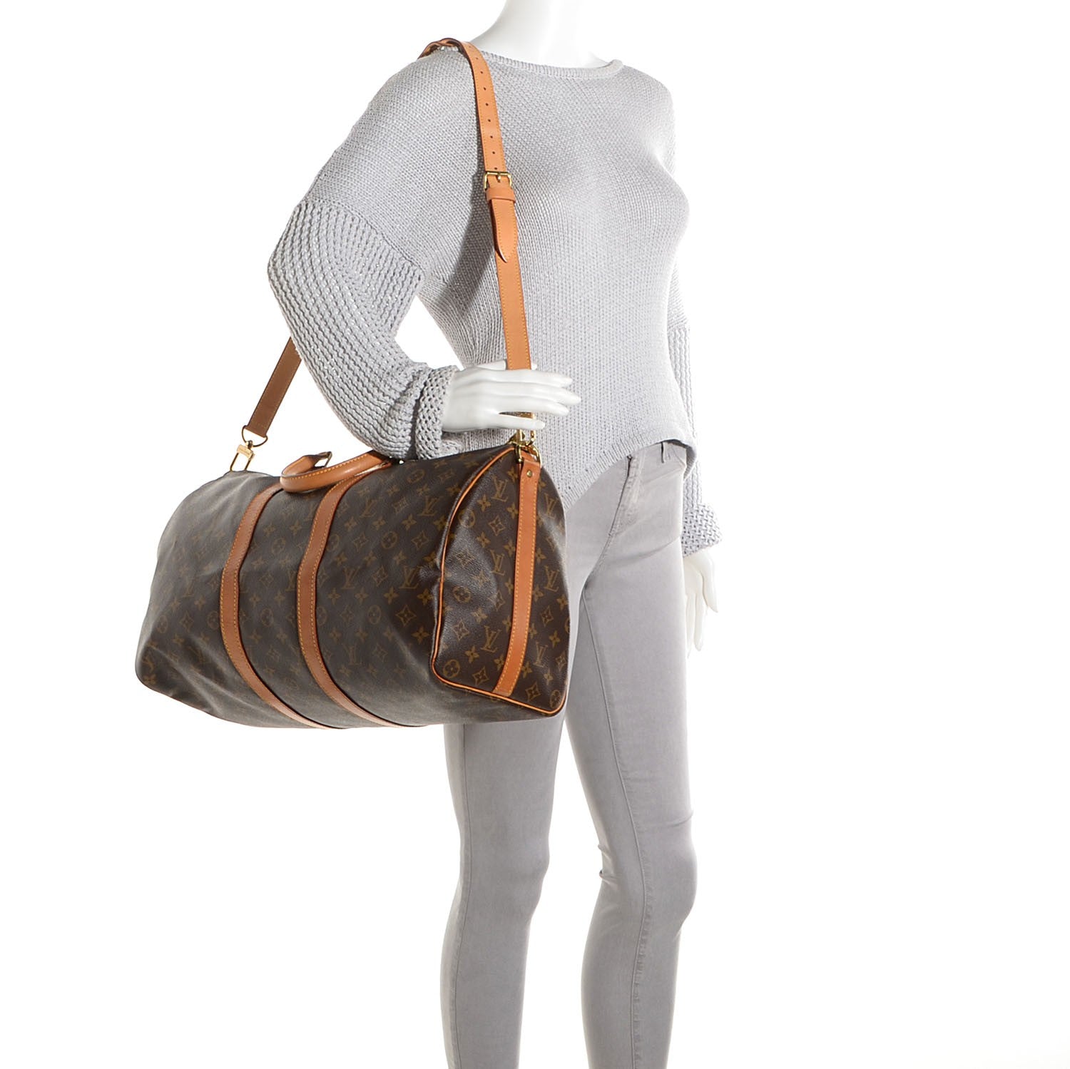 Louis Vuitton Monogram Keepall Bandouliere 45 2 of 7