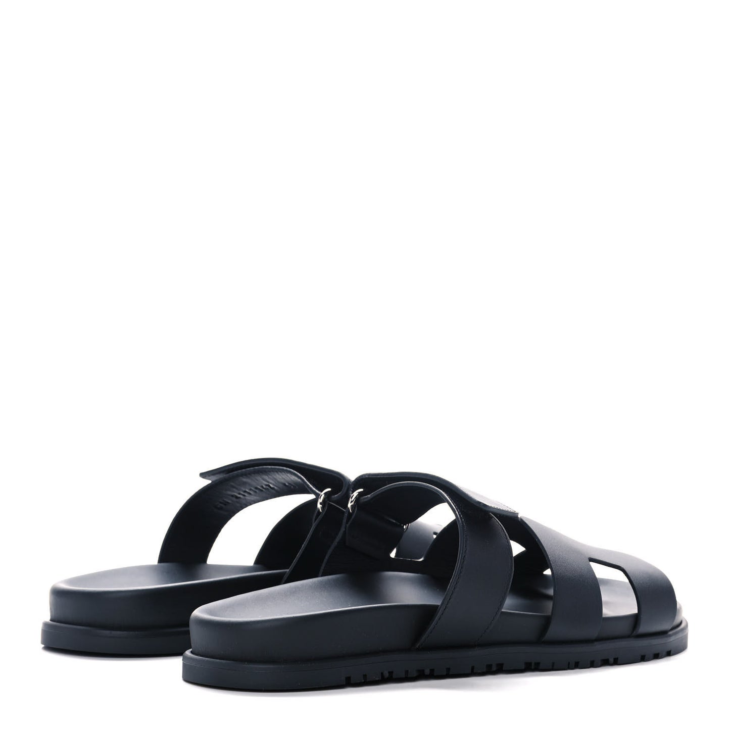 Calfskin Womens Chypre Sandals 41 Black