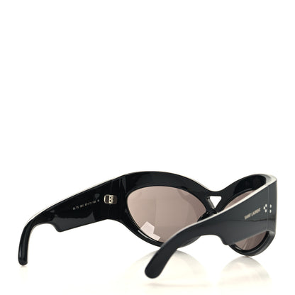 Saint Laurent Acetate SL 73 Cat Eye Sunglasses Black 4 of 8