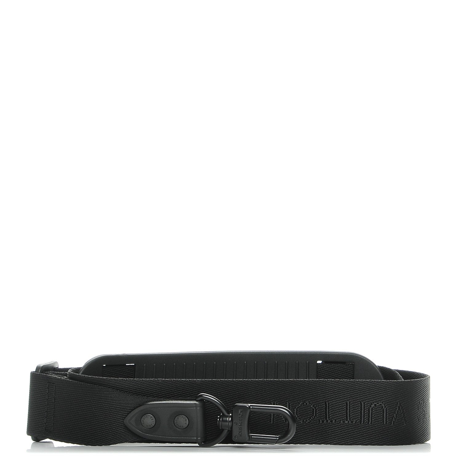 Louis Vuitton Canvas Adjustable Shoulder Strap Black 1 of 4