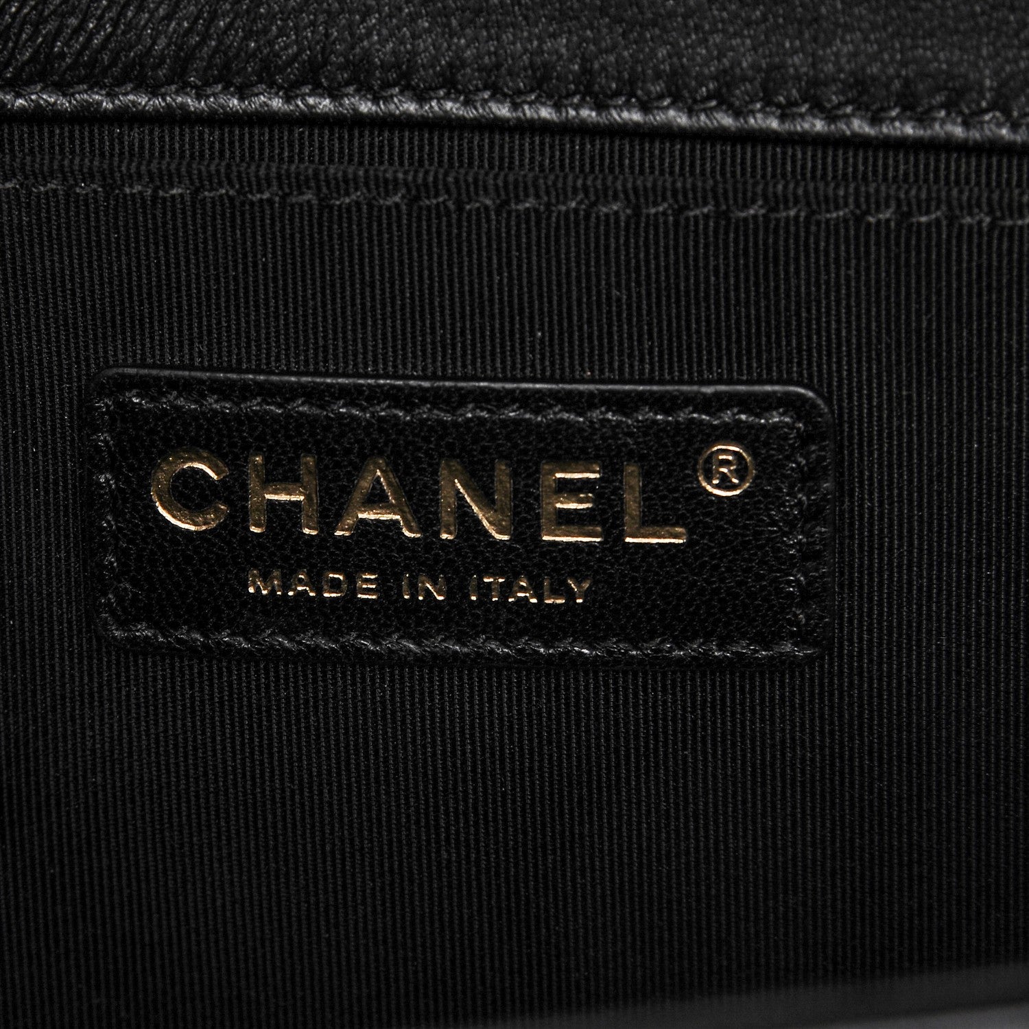 Chanel Lambskin Quilted Medium Boy Flap Black 6 of 7