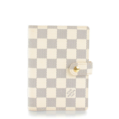 Louis Vuitton Damier Azur Small Ring Agenda Cover 1 of 7