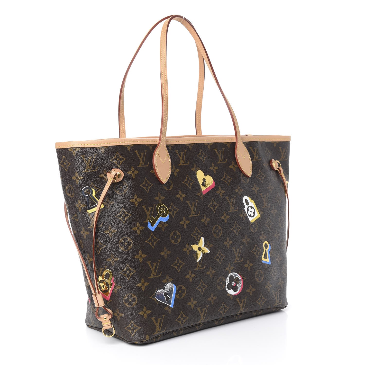 Louis Vuitton Monogram Love Locks Neo Neverfull MM 3 of 10