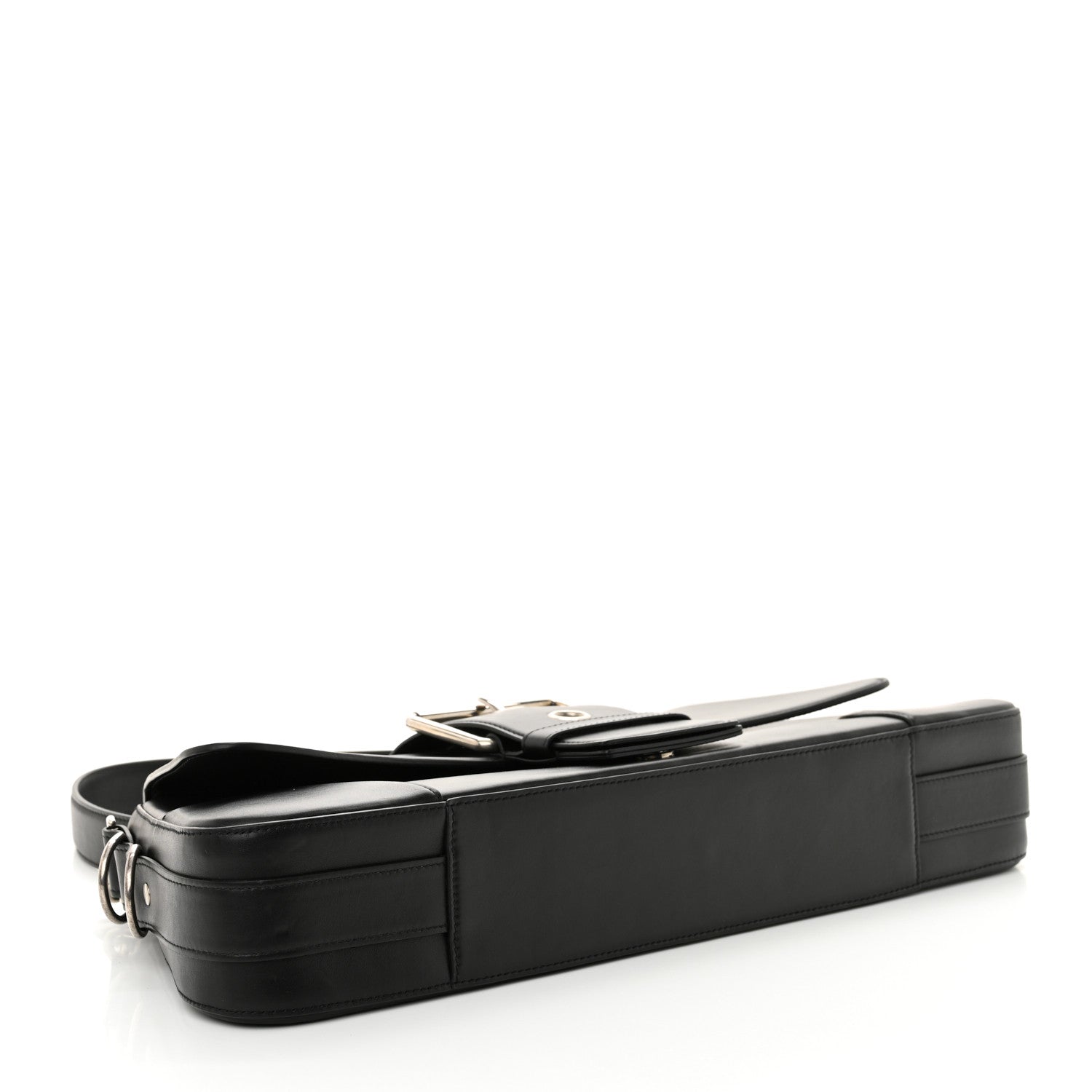 Balenciaga Smooth Calfskin Large Lindsay Shoulder Bag Black 4 of 11