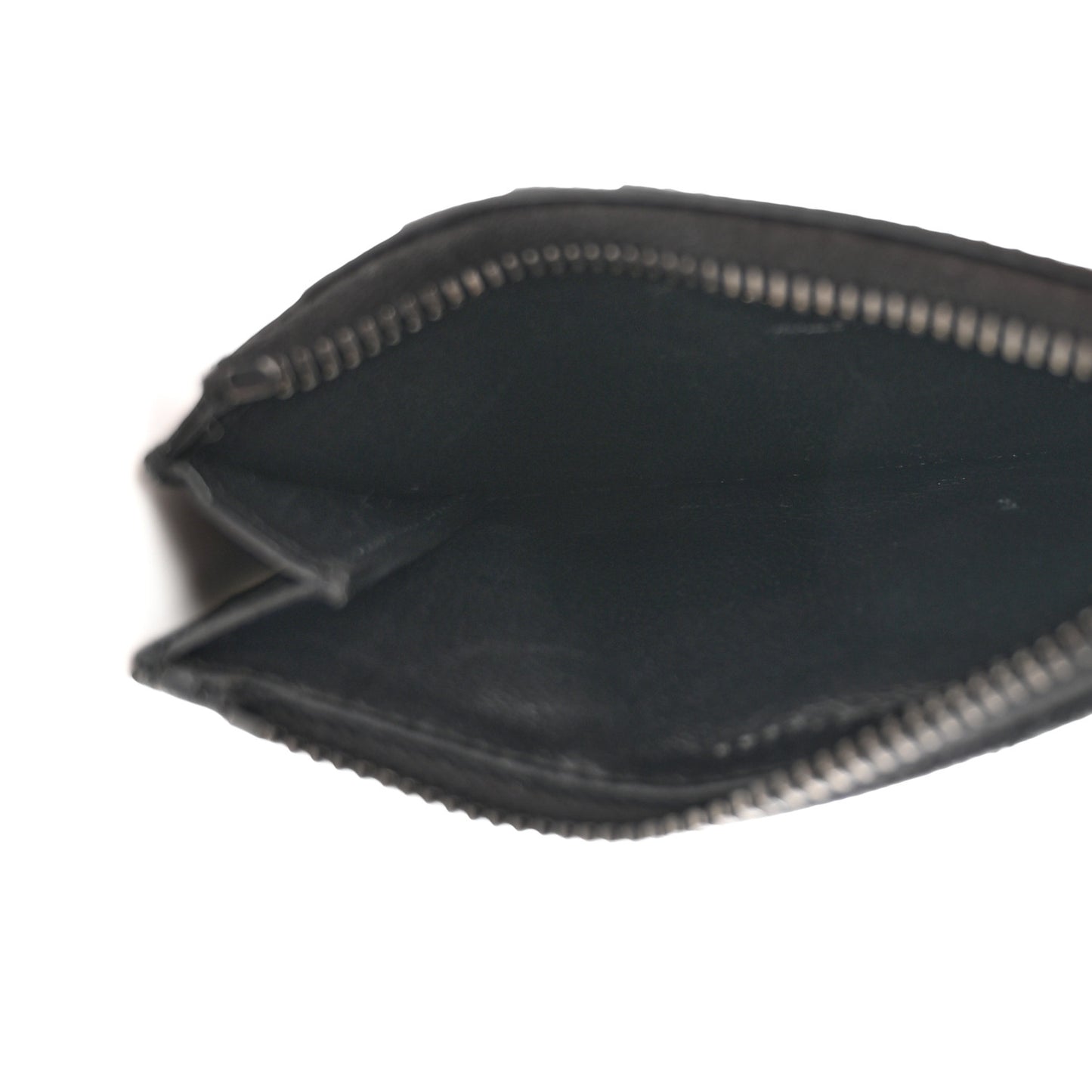 Monogram Grain de Poudre 5 Fragments Zip Pouch Card Holder Black