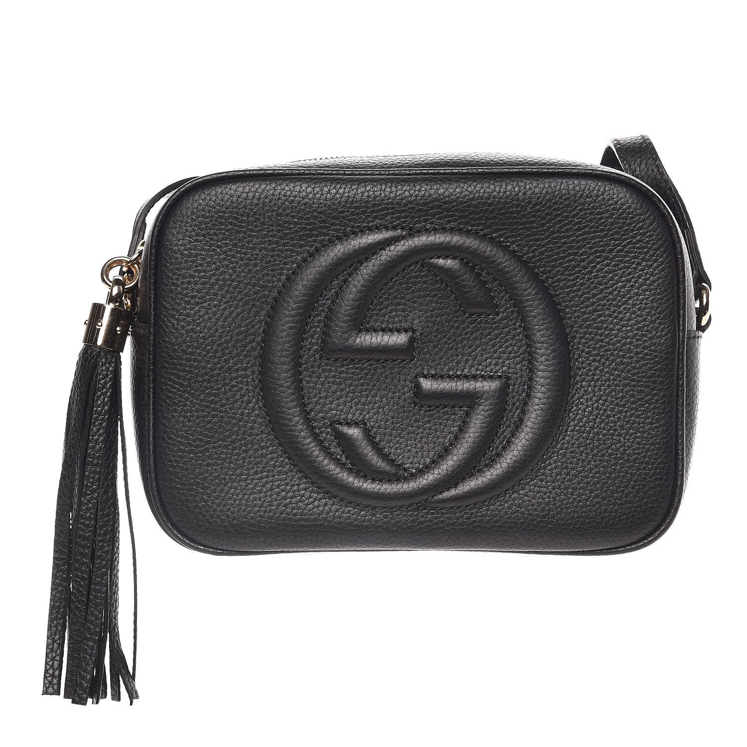Gucci Pebbled Calfskin Small Soho Disco Bag Black 1 of 10