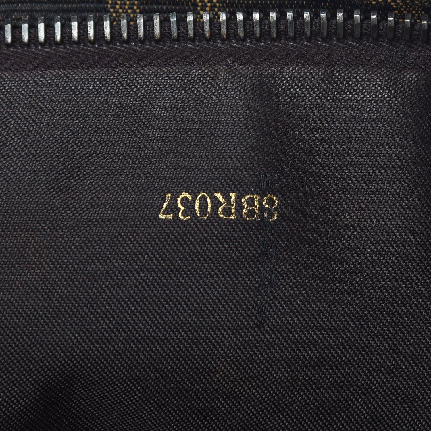 Fendi Zucca Shoulder Bag Tobacco 8 of 8