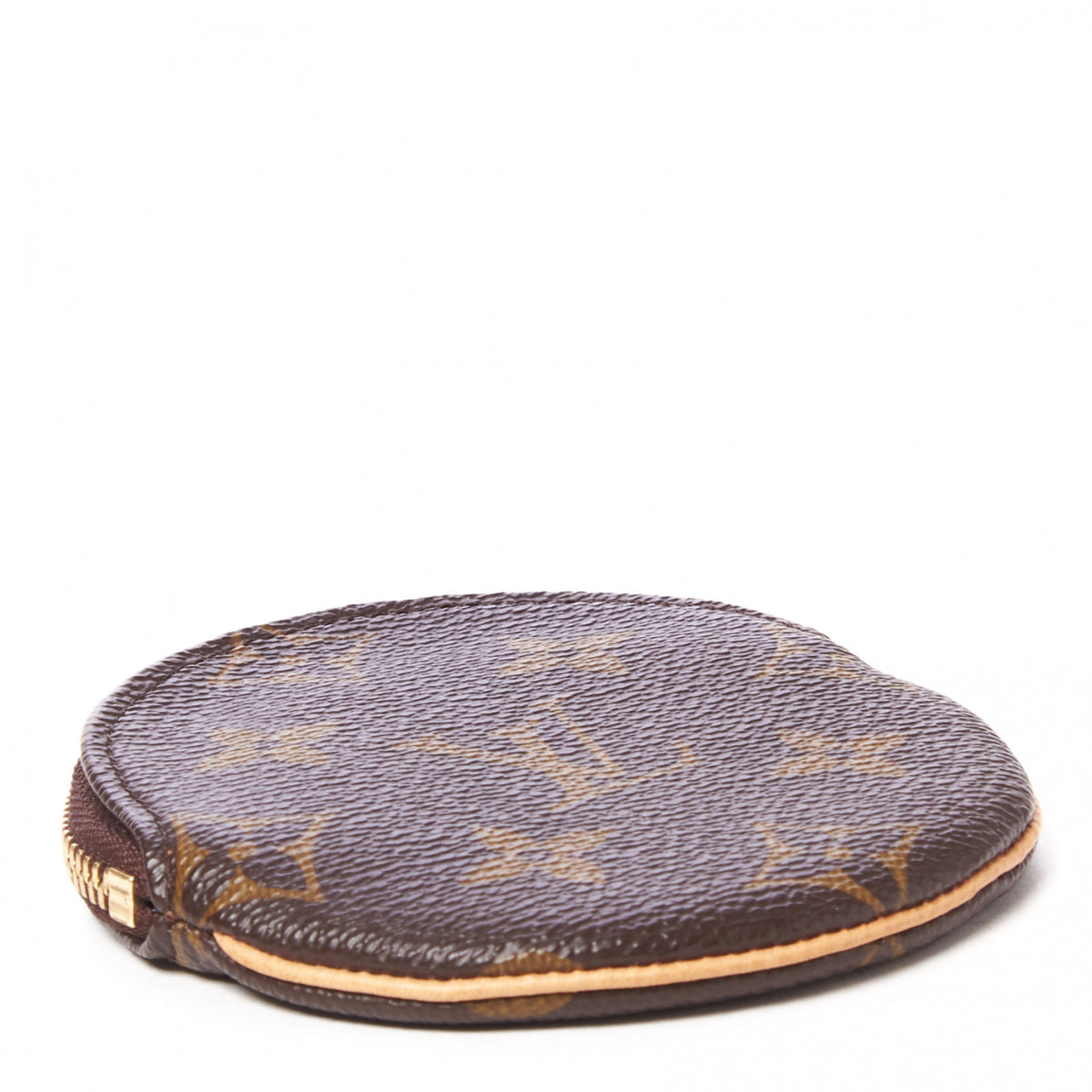 Monogram Round Coin Purse