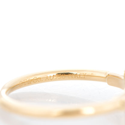 Tiffany 18K Yellow Gold T Wire Ring 6 4 of 5