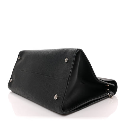 Christian Dior Grained Calfskin Large Diorever Flap Black 8 of 11