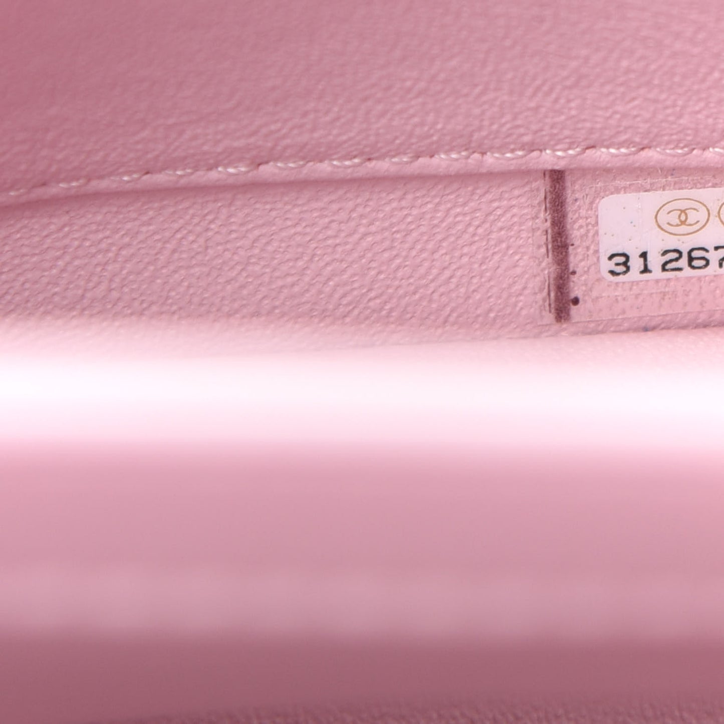 Lambskin Quilted Small Trendy CC Flap Dual Handle Bag Light Pink