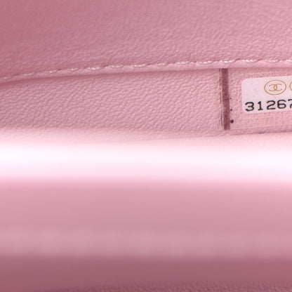Chanel Lambskin Quilted Small Trendy CC Flap Dual Handle Bag Light Pink 9 of 11