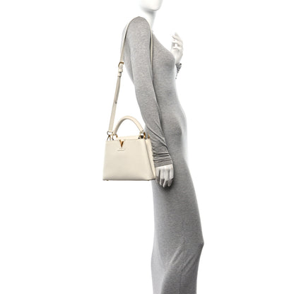 Louis Vuitton X UF Taurillon Artycapucines BB White 2 of 10