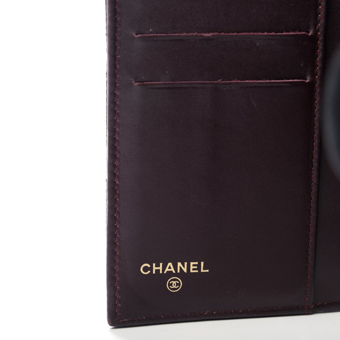 Caviar Quilted Large Flap Wallet Black
