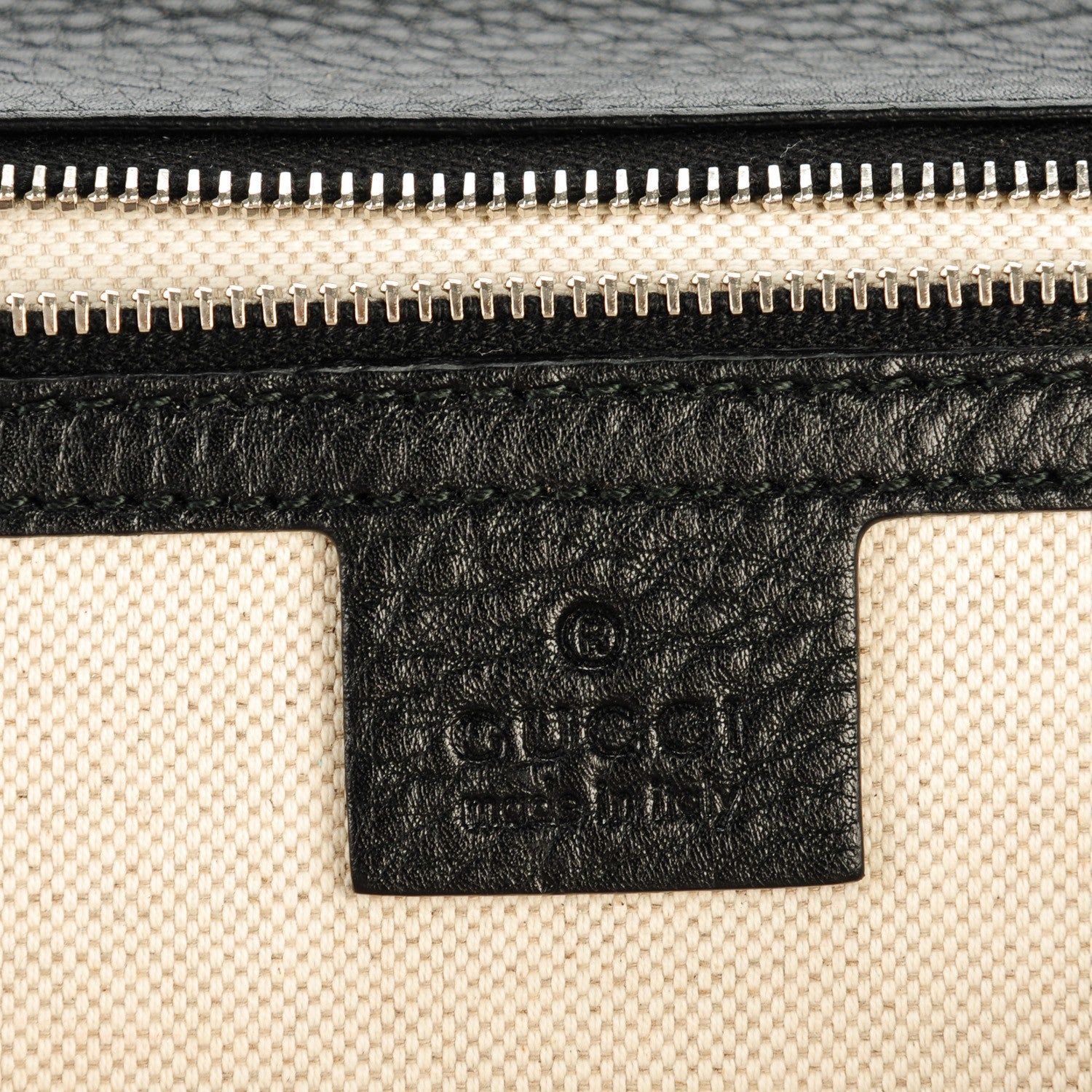 Gucci Calfskin Studded Sigrid Evening Clutch Black 6 of 7