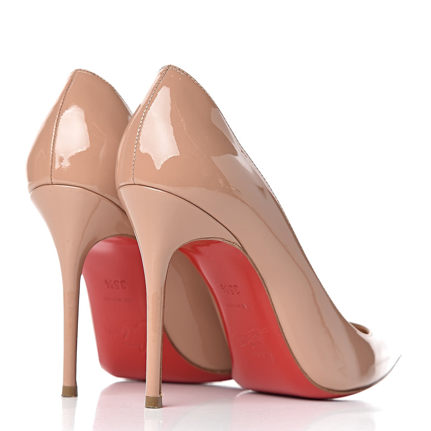 Patent Decollete 554 100 Pumps 35.5 Nude