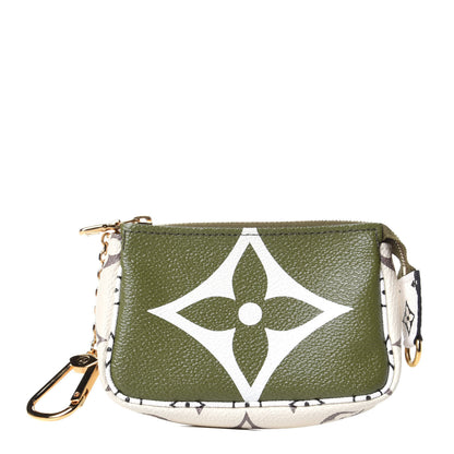 Louis Vuitton Monogram Giant Micro Pochette Accessories Kaki White 1 of 3