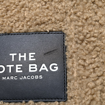 Marc Jacobs Polyester Cotton Medium The Teddy Traveler Tote Bag Beige 12 of 12