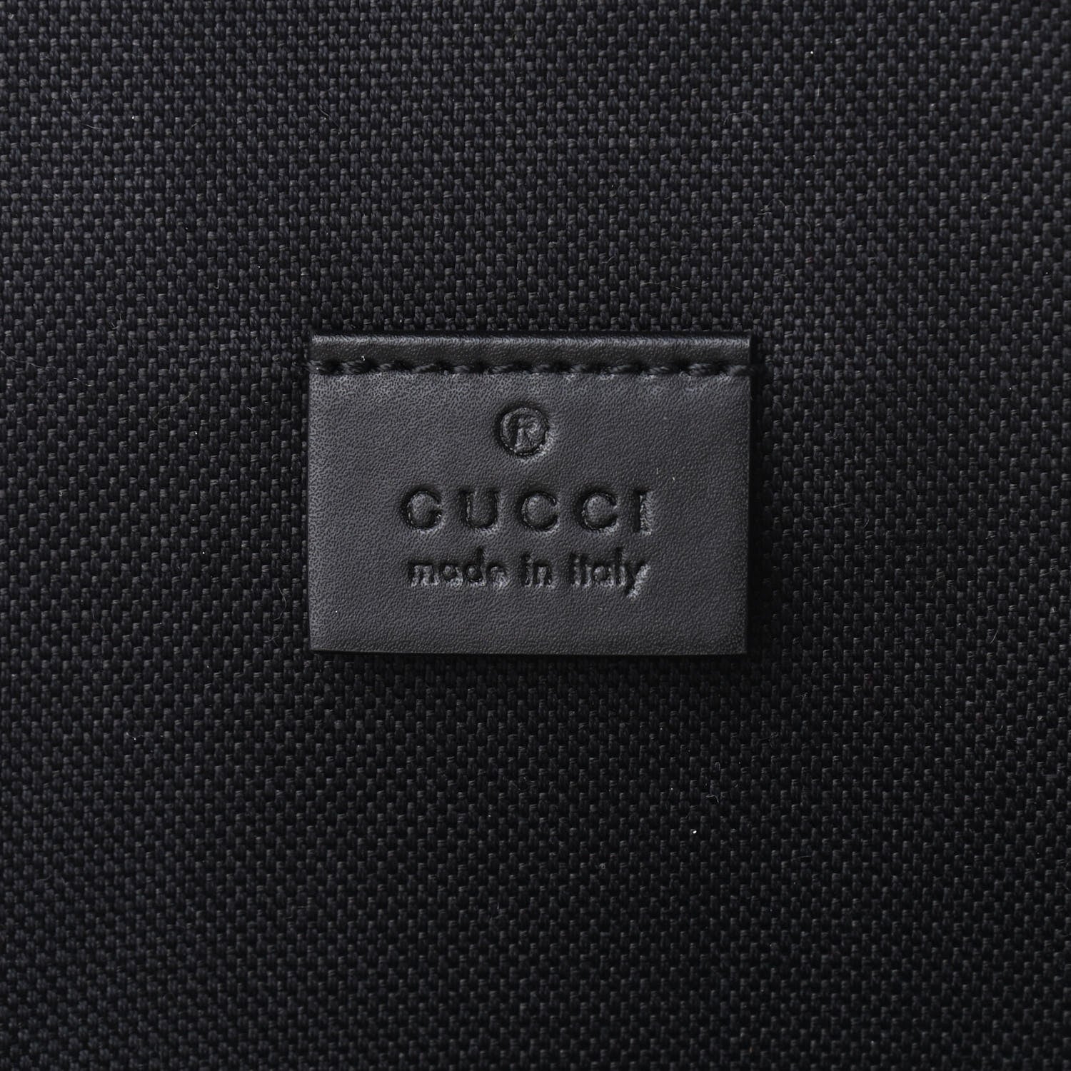 Gucci GG Supreme Monogram Web Belt Bag Black Grey 6 of 9