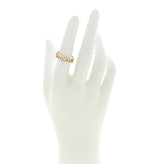 18K Yellow Gold Diamond T True Wide Ring 53 6.25