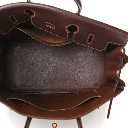 Hermes Gulliver Birkin 35 Havane 5 of 13