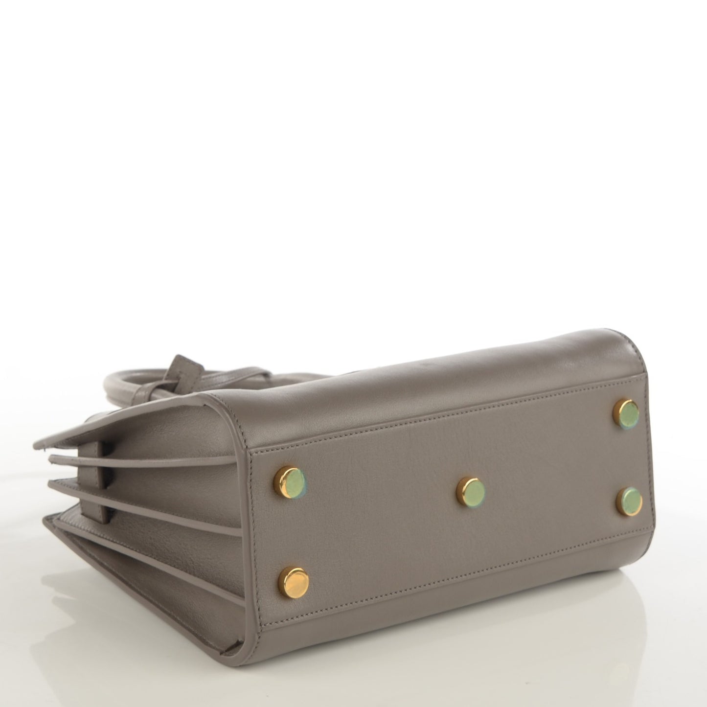 Calfskin Nano Sac De Jour Fog