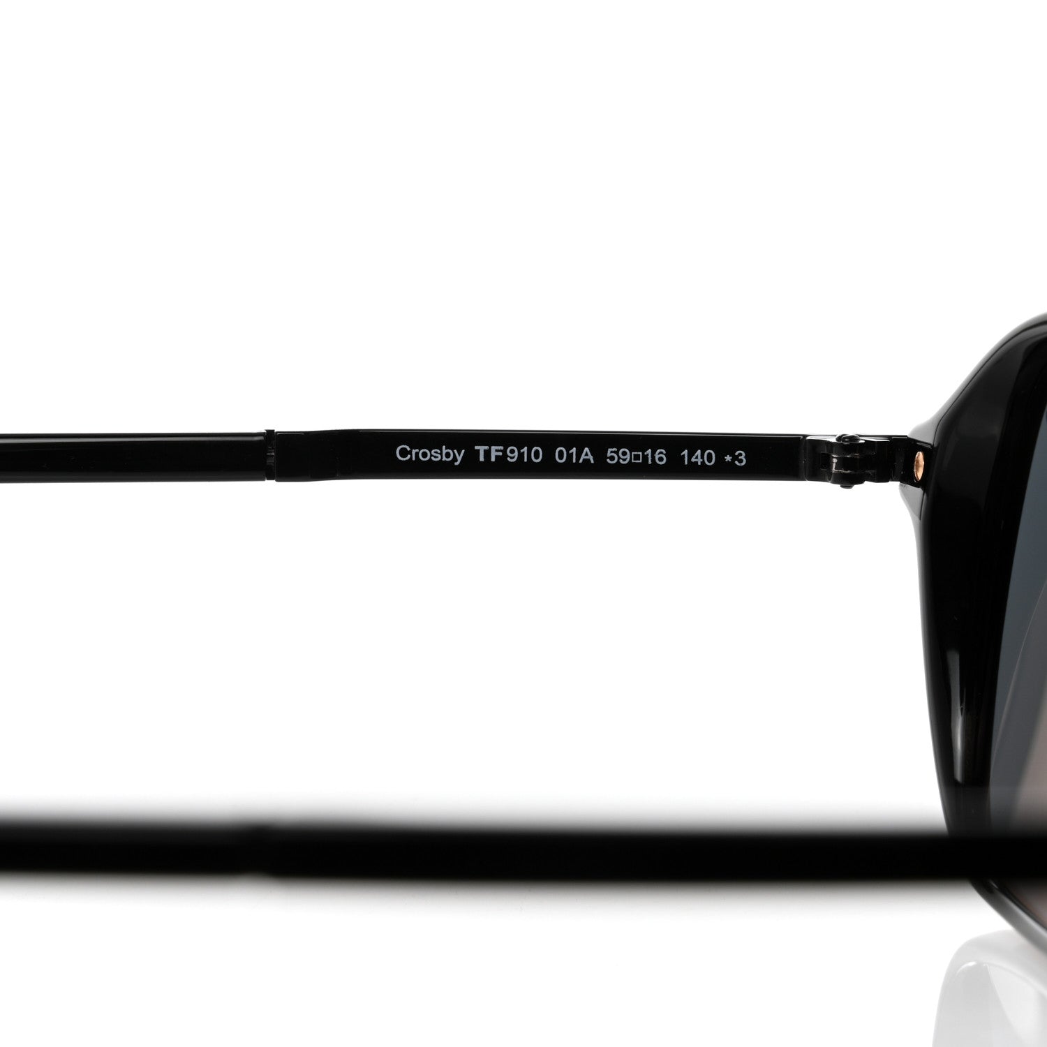 Tom Ford Crosby Sunglasses TF910 Black 6 of 8