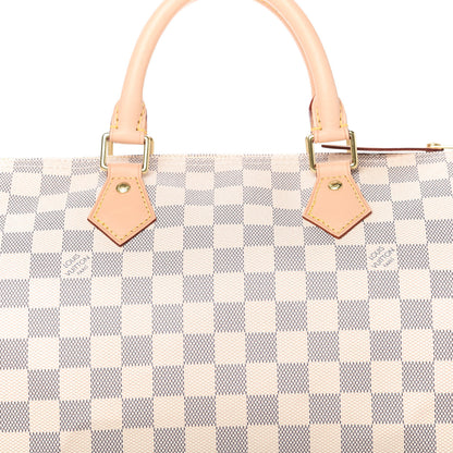 Louis Vuitton Damier Azur Speedy 30 10 of 10