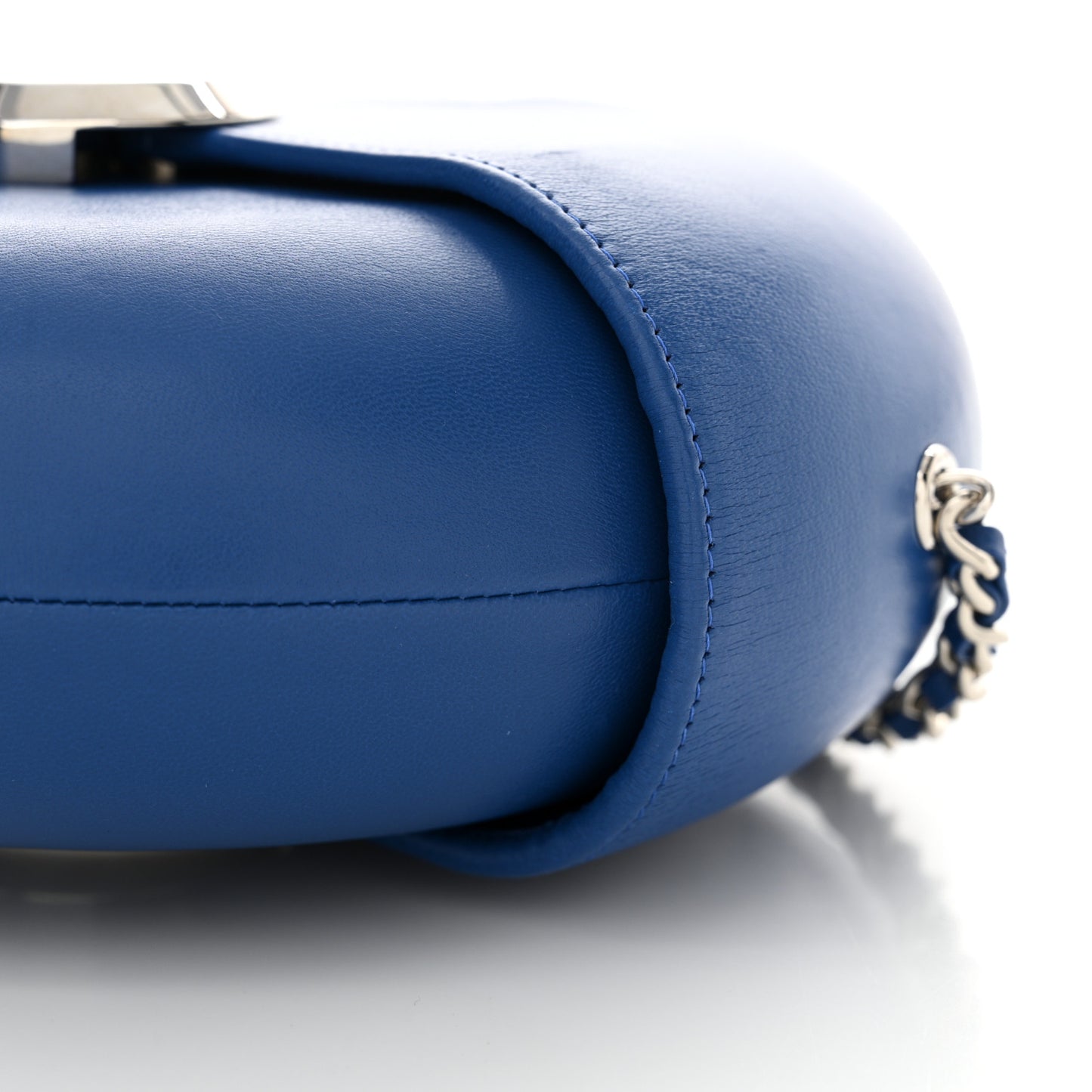 Lambskin Evening In the Air Bag Blue