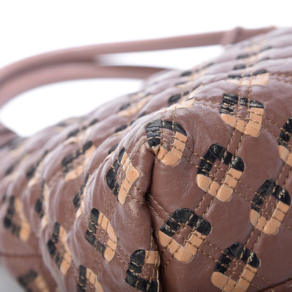 Marc Jacobs Calfskin Quilted Jena Tassel Tote Brown 15 of 17