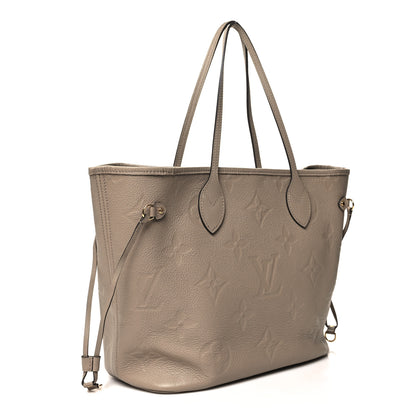 Louis Vuitton Empreinte Monogram Giant Neverfull MM Tourterelle 4 of 12
