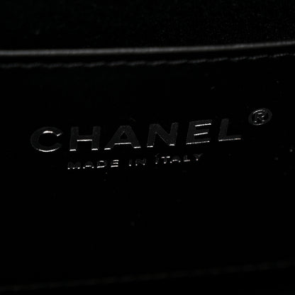 Chanel Metallic Caviar Quilted Mini Chanel 25 Handbag Silver 6 of 11