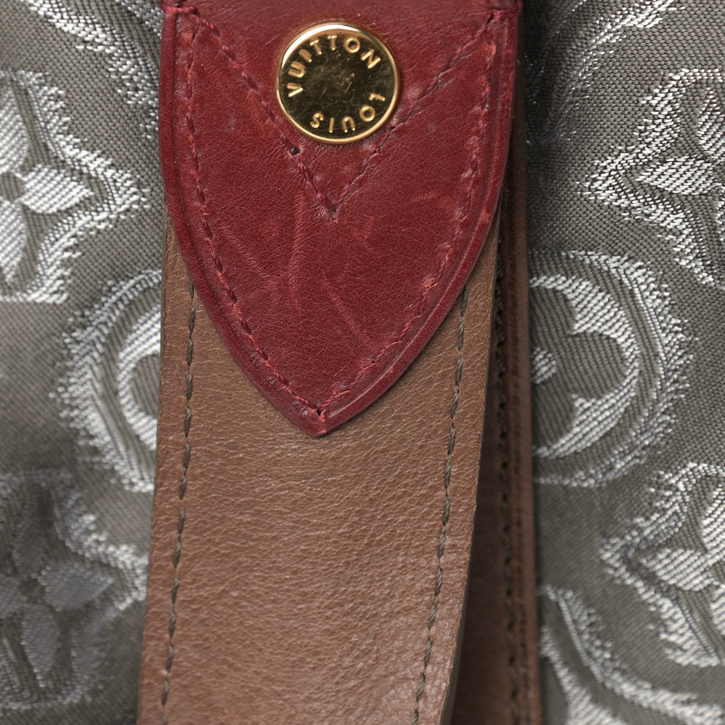 Jacquard Monogram Fabric Aviator Kaki
