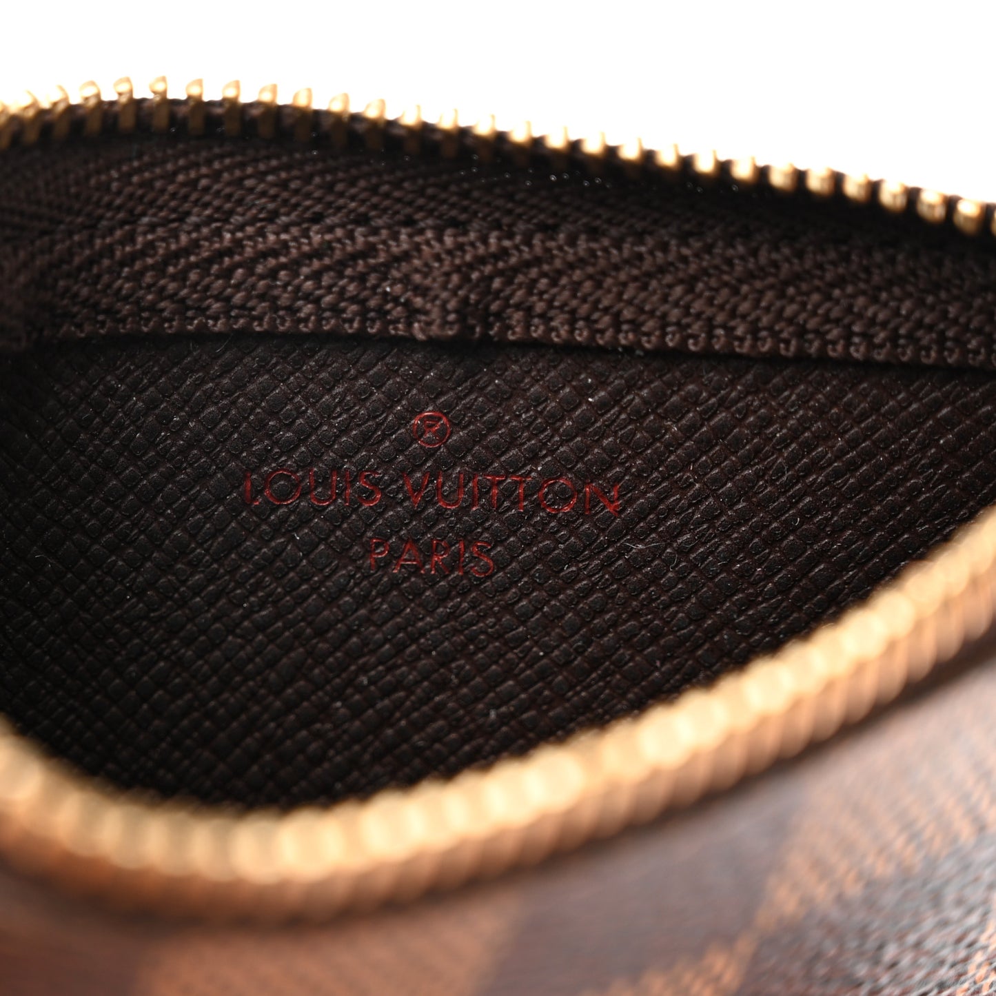 Damier Ebene Key Pouch